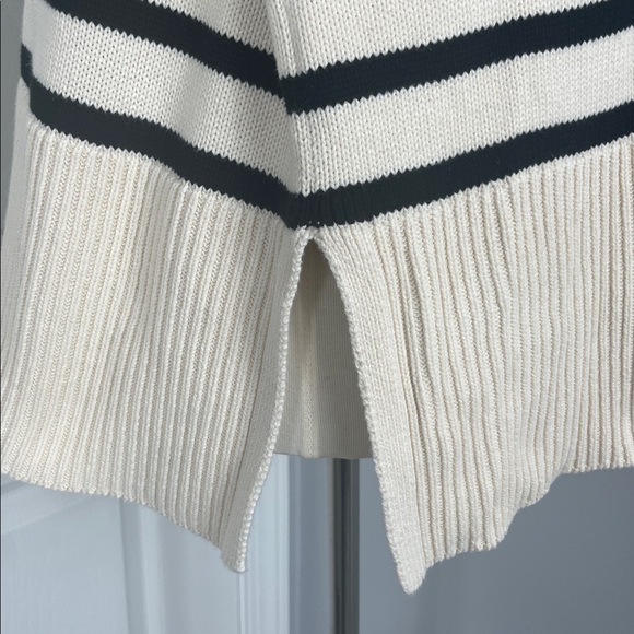 GAP Back & Cream Striped Crewneck Sweater - Picture 5 of 9